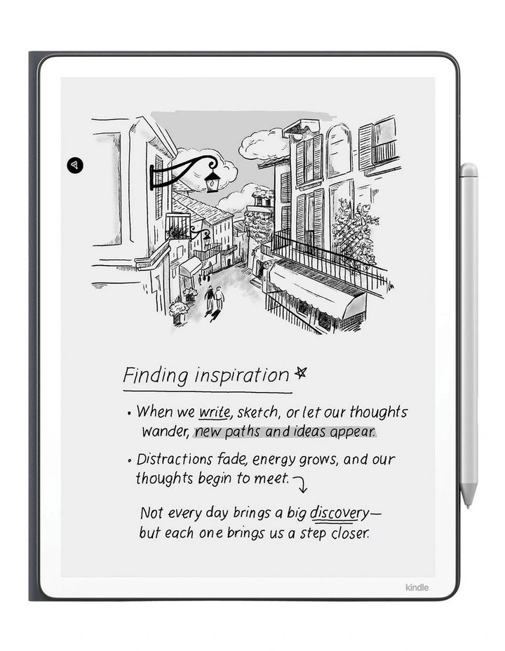 Scribe Executive Folio Cover with Magnetic Attachment Premium Leather in Graphite B0FDNZ5M3Y image 6