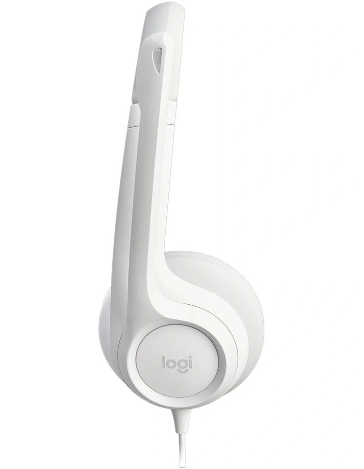 H390 USB Computer Headset in Off White, 981-001287(H390) image 5