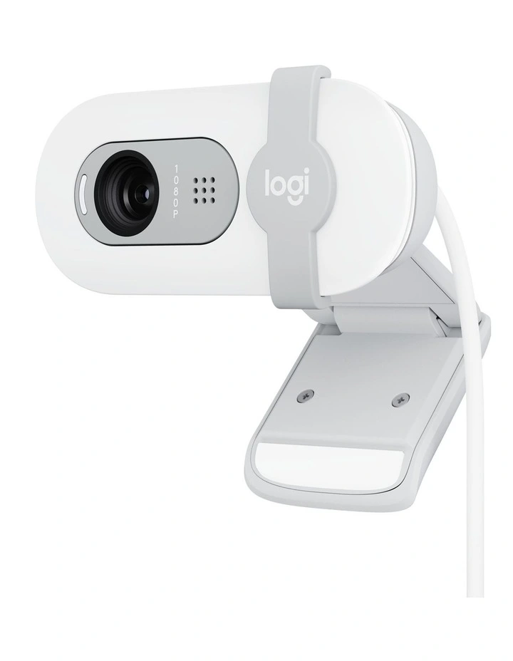Brio 100 Full HD Webcam in Off White, 960-001618(BRIO100) image 2