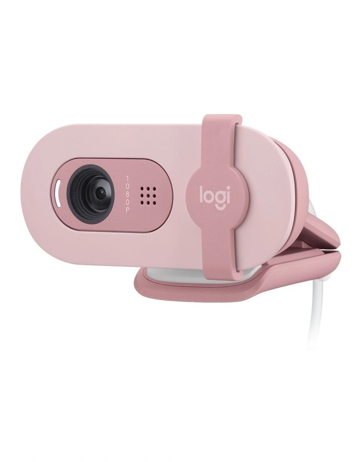 Brio 100 Full HD Webcam in Rose, 960-001624(BRIO100) image 2