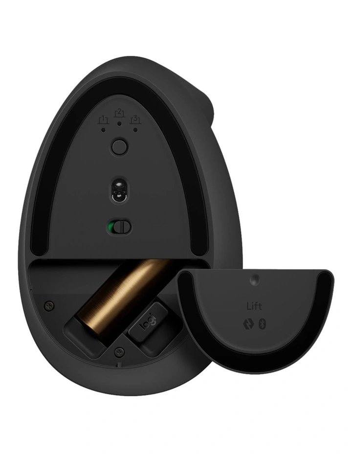 Lift Vertical Ergonomic Mouse in Graphite, 910-006479(LIFT) image 3