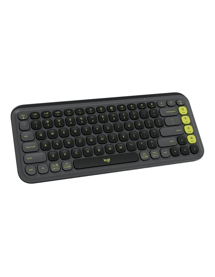 POP Icon Keys Wireless Keyboard in Graphite, 920-013083(POP) image 1