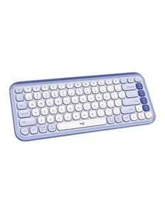 POP Icon Keys Wireless Keyboard in Lilac, 920-013086(POP)