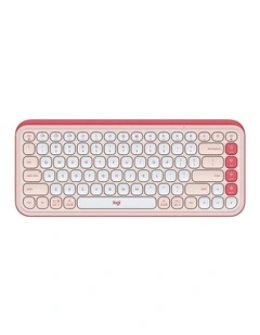 POP Icon Keys Wireless Keyboard in Rose, 920-013085(POP)