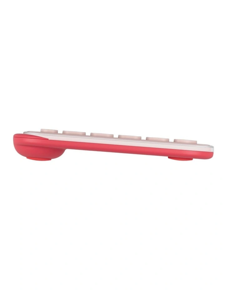 POP Icon Keys Wireless Keyboard in Rose, 920-013085(POP) image 2