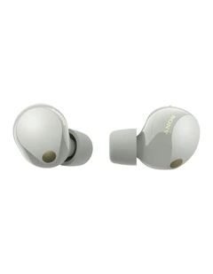 Truly Wireless WF1000XM5S Earbuds in Silver