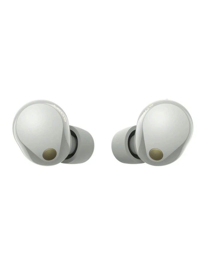 Truly Wireless WF1000XM5S Earbuds in Silver image 4