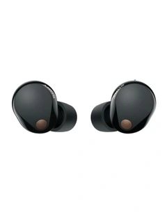 Truly Wireless WF1000XM5B Earbuds with Noise Cancelling in Black