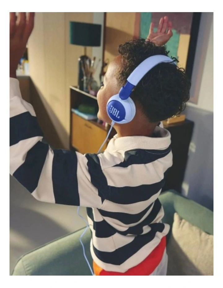 Junior Wired On Ear Headphones in Blue image 6