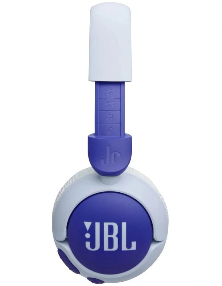 JBL JUNIOR 320BT Wireless On-Ear Kids Headphones (Blue) image 3