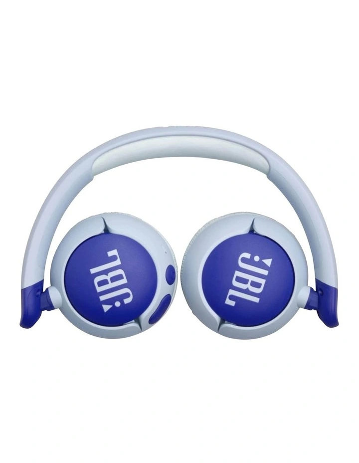 JBL JUNIOR 320BT Wireless On-Ear Kids Headphones (Blue) image 5