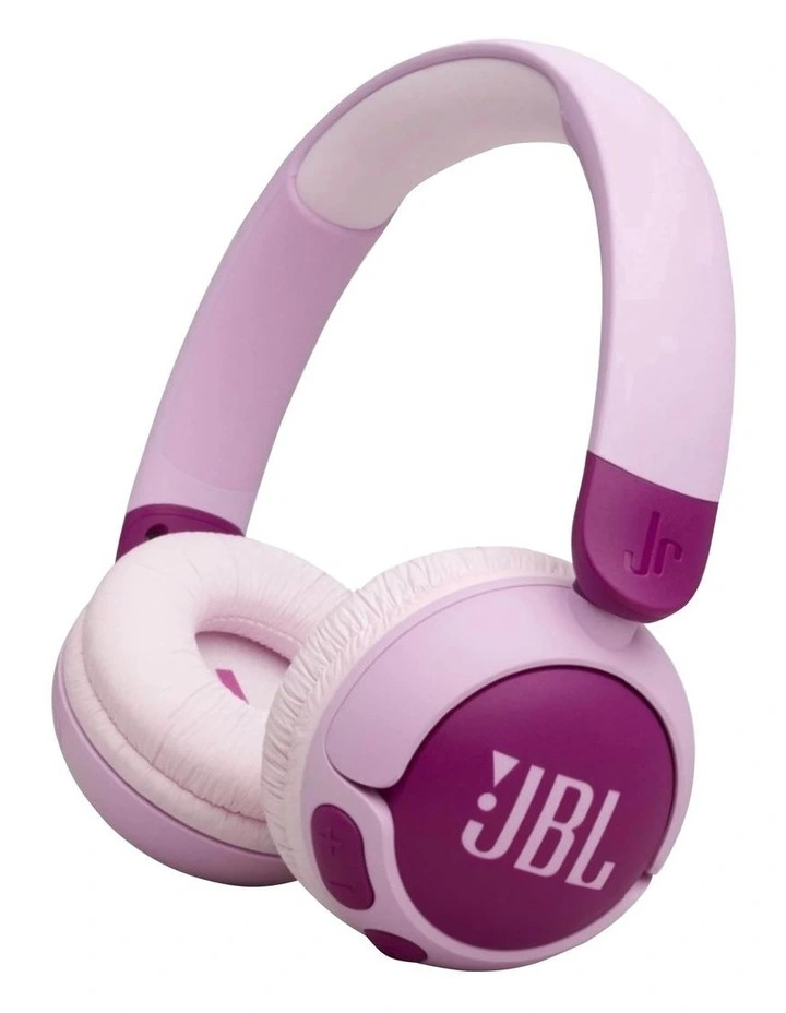 JBL JUNIOR 320BT Wireless On-Ear Kids Headphones (Purple) image 1