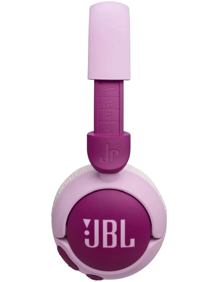 JBL JUNIOR 320BT Wireless On-Ear Kids Headphones (Purple) image 3