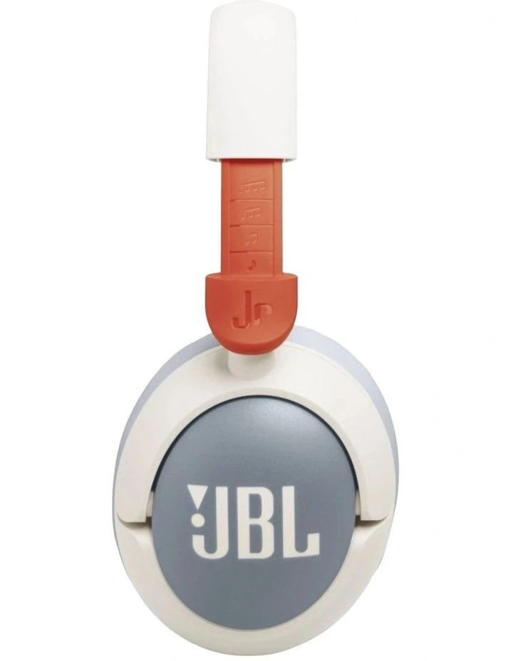 JBL JUNIOR 470NC Wireless Noise Cancelling Kids Over-Ear Headphones (White) image 3