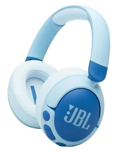JBL JUNIOR 470NC Wireless Noise Cancelling Kids Over-Ear Headphones (Blue)