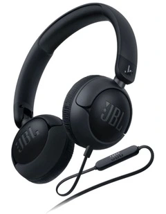 320 Wired On-Ear Headphones in Black