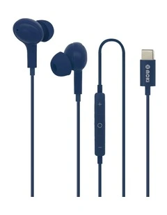 Inner Ear + Mic & Control Type-C Connect Earphones Acc-Tcpienv in Navy