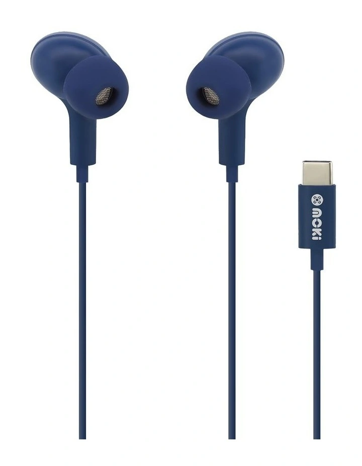 Inner Ear + Mic & Control Type-C Connect Earphones Acc-Tcpienv in Navy image 3