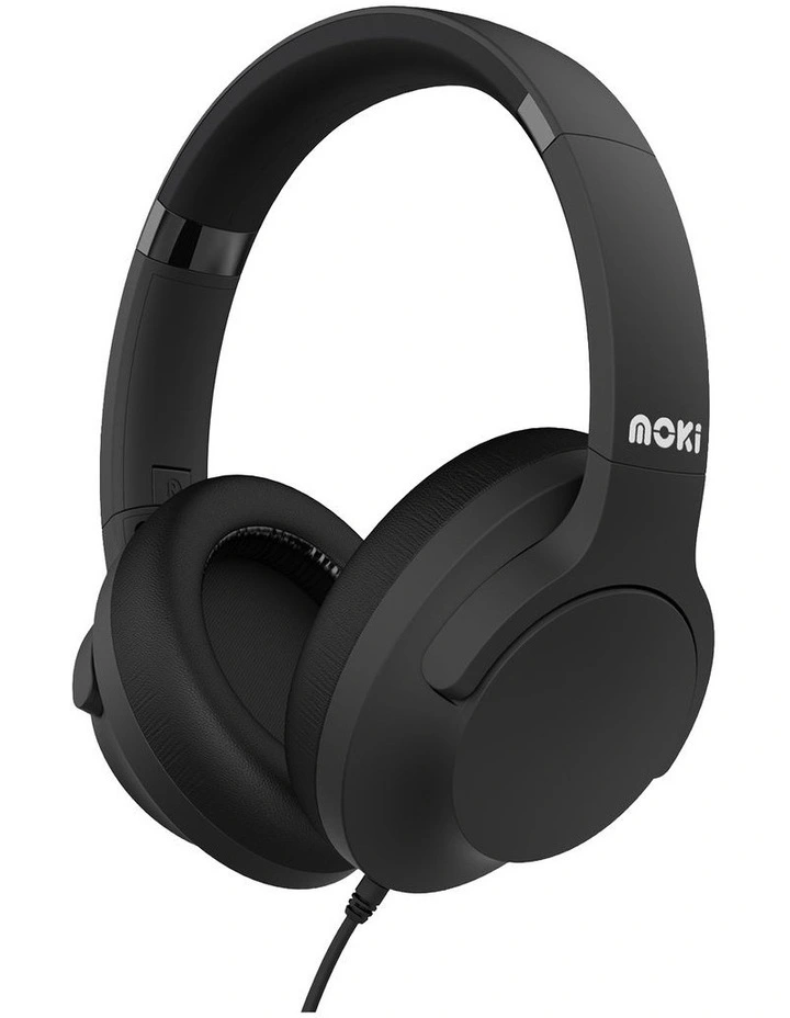 Type-C Connect Headphones + Inline Microphone & Control in Black ACC-HPCOBK image 1