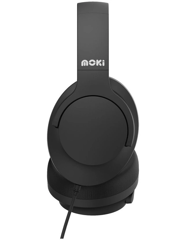 Type-C Connect Headphones + Inline Microphone & Control in Black ACC-HPCOBK image 4