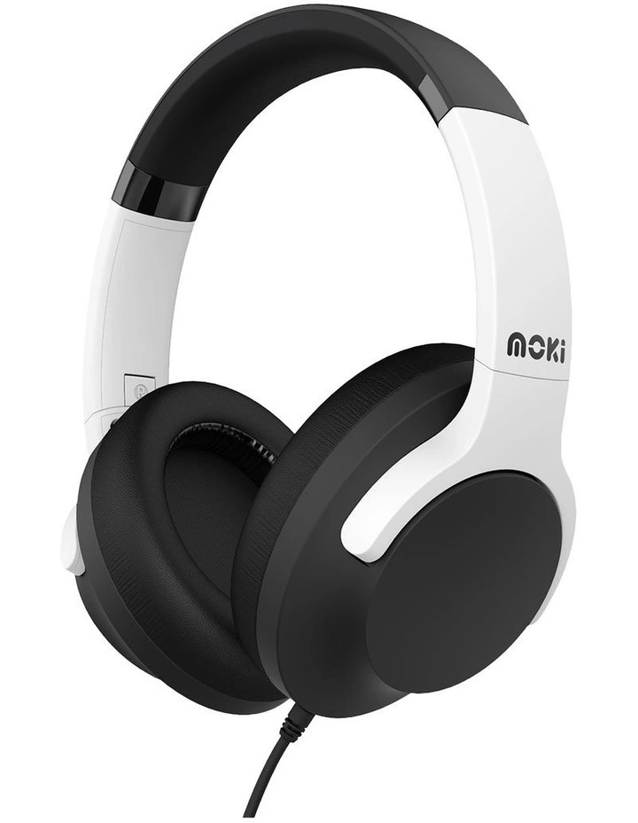 Type-C Connect Headphones + Inline Microphone & Control in Black/White ACC-HPCOBW image 1