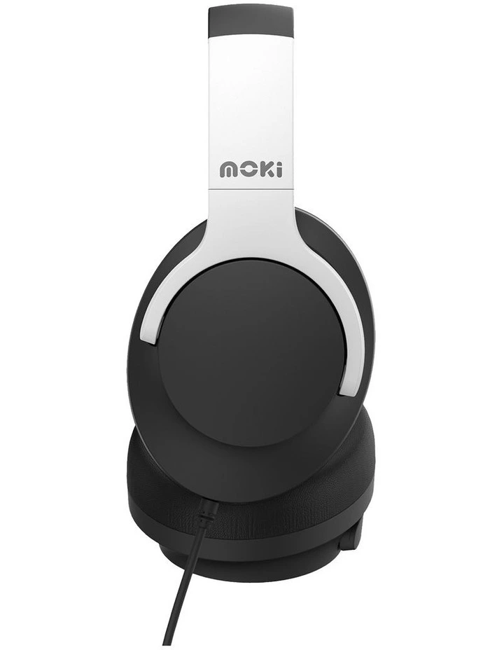 Type-C Connect Headphones + Inline Microphone & Control in Black/White ACC-HPCOBW image 3