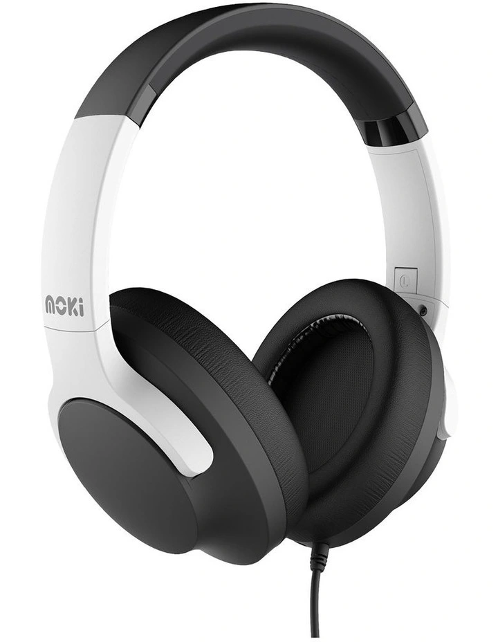 Type-C Connect Headphones + Inline Microphone & Control in Black/White ACC-HPCOBW image 4