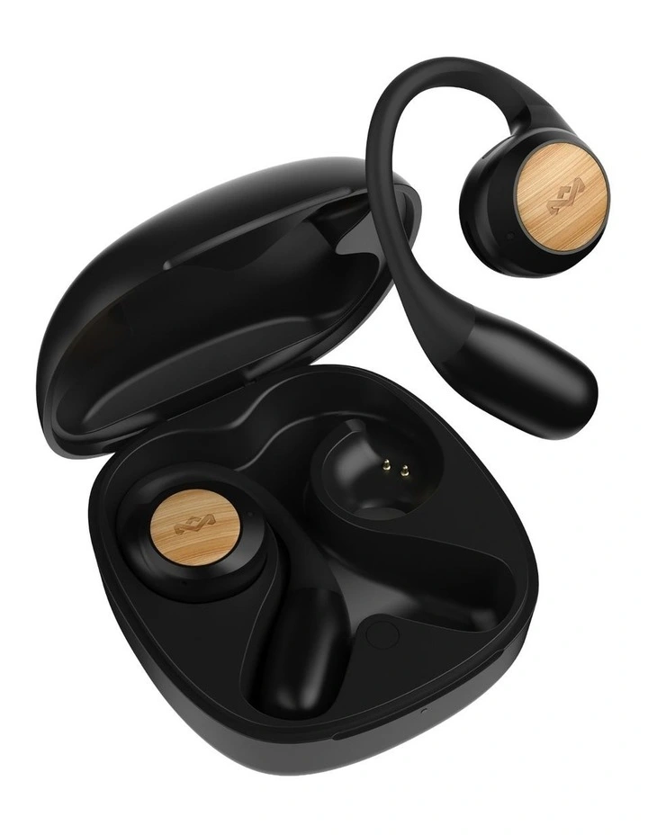 Liberate Open Earbuds in Black image 1