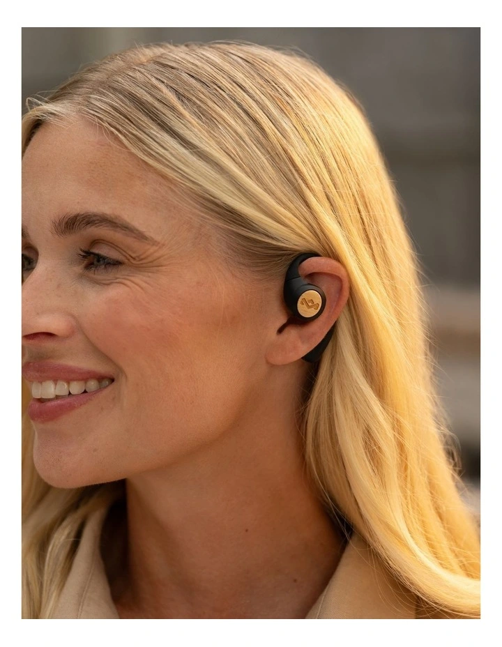 Liberate Open Earbuds in Black image 4