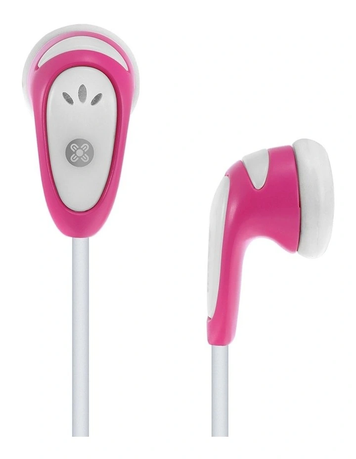 Volume Limited Earphones for Kids in Pink image 1