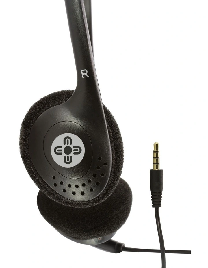 Lite Headphones with Mic Boom in Black, ACC-HPLMB image 3