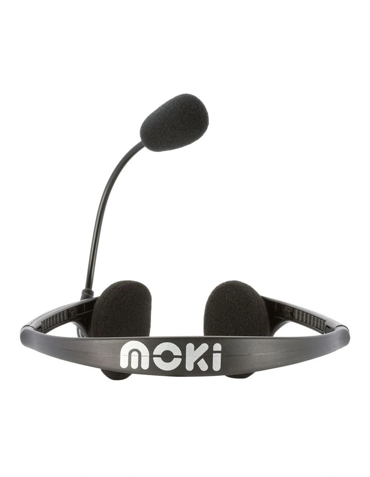 Lite Headphones with Volume Control in Black image 4