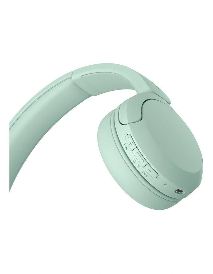 Sony WH-CH530 Wireless On-Ear Headphones - Mint Green image 4