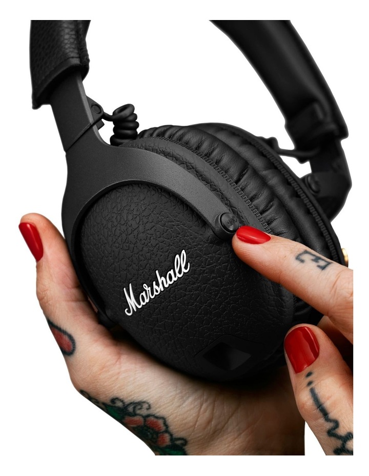 Marshall MONITOR II A.N.C Black Over-Ear Bluetooth Headphones | MYER