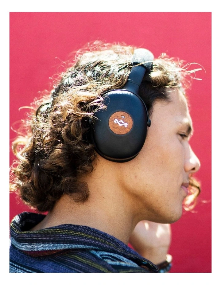 Positive Vibration XL ANC Wireless Headphones Signature Black EM-JH151-SB image 4
