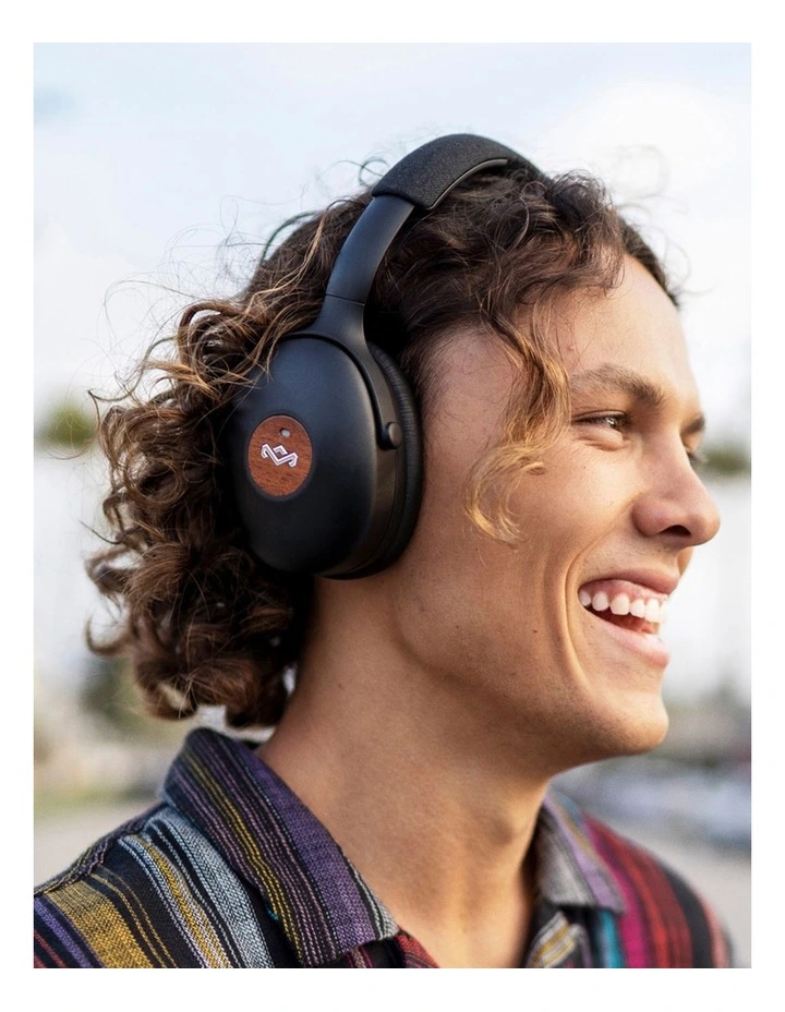 Positive Vibration XL ANC Wireless Headphones Signature Black EM-JH151-SB image 5