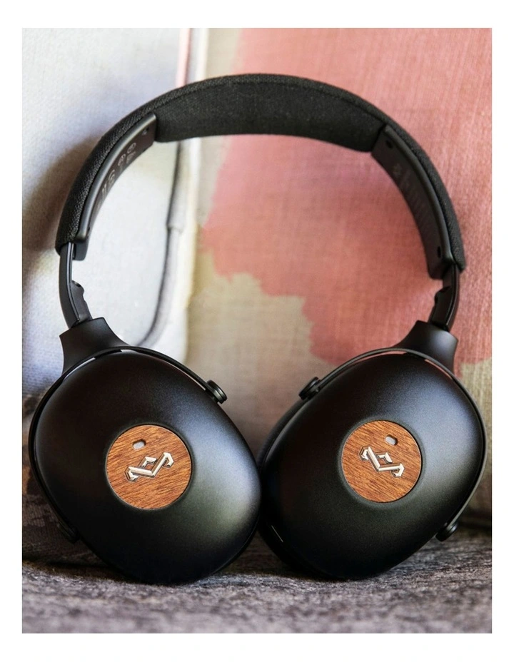 Positive Vibration XL ANC Wireless Headphones Signature Black EM-JH151-SB image 7