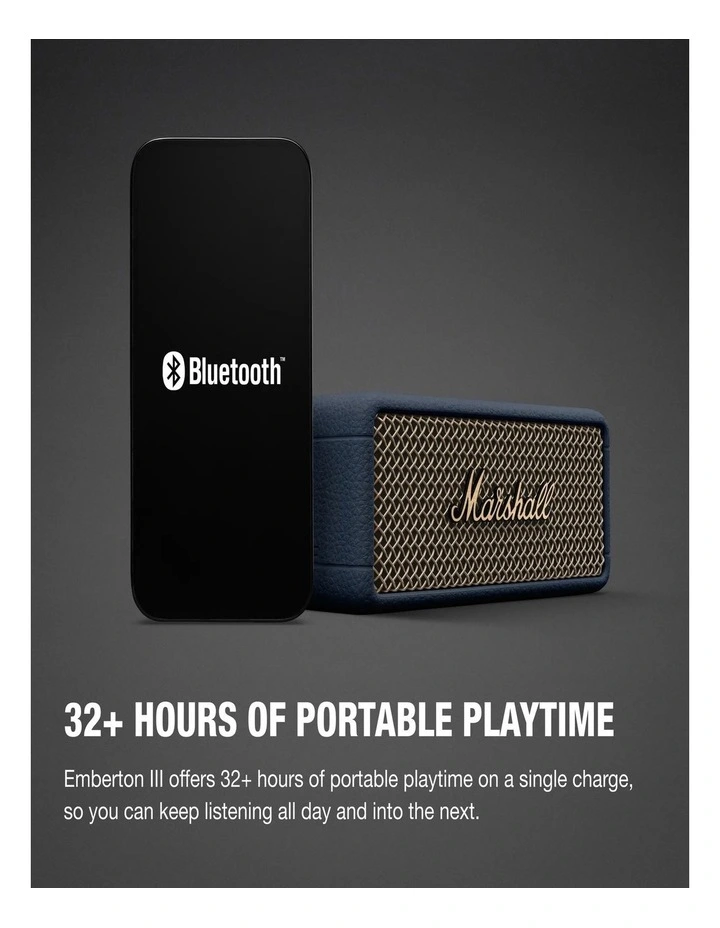 Emberton III 255275 Speaker in Midnight Blue image 4