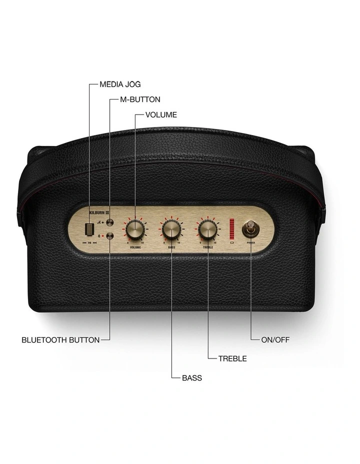 255281 Kilburn III in Black & Brass image 3