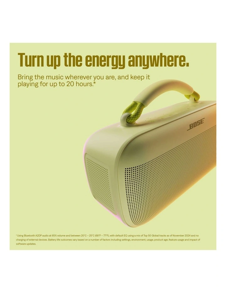 SoundLink Max Portable Speaker 883848-0400 in Citrus Yellow image 6