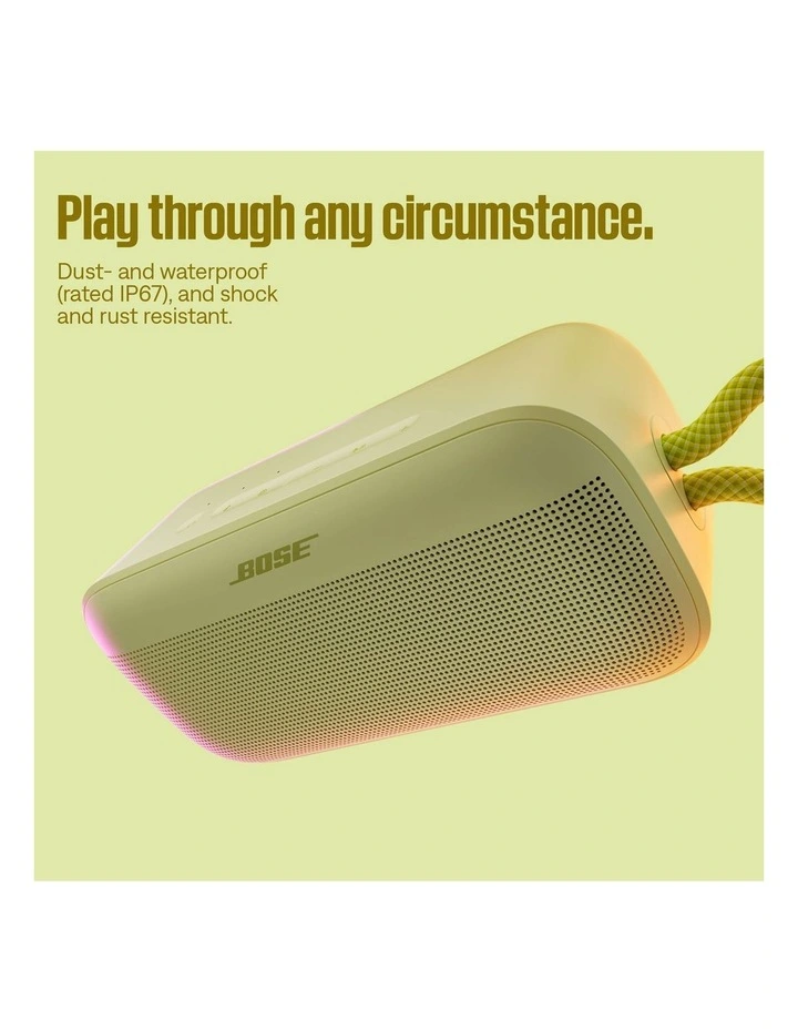 SoundLink Plus Portable Speaker 894040-0300 in Citrus Yellow image 6