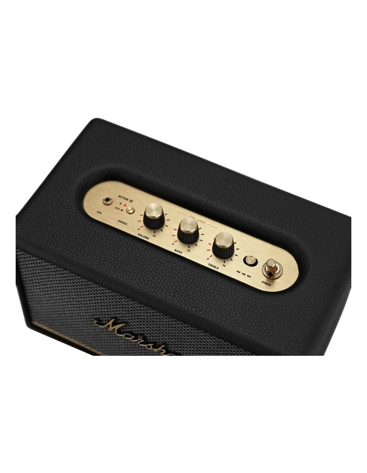 Acton 255621 Bluetooth Speaker III in Black image 6