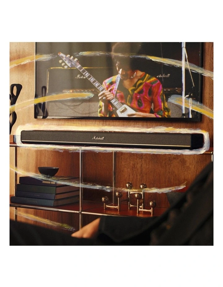 Heston 120 Sound Bar 255491 in Black image 2