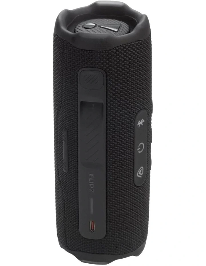 Flip 7 Portable Waterproof Bluetooth Speaker in Black image 4