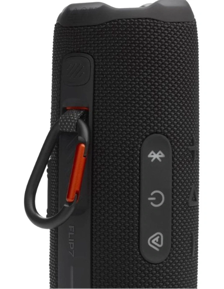 Flip 7 Portable Waterproof Bluetooth Speaker in Black image 5