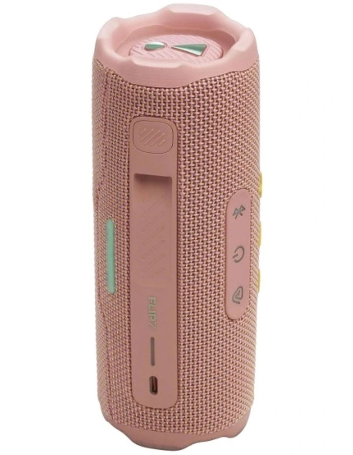 Flip 7 Portable Waterproof Bluetooth Speaker in Pink image 4