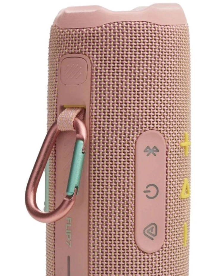 Flip 7 Portable Waterproof Bluetooth Speaker in Pink image 5