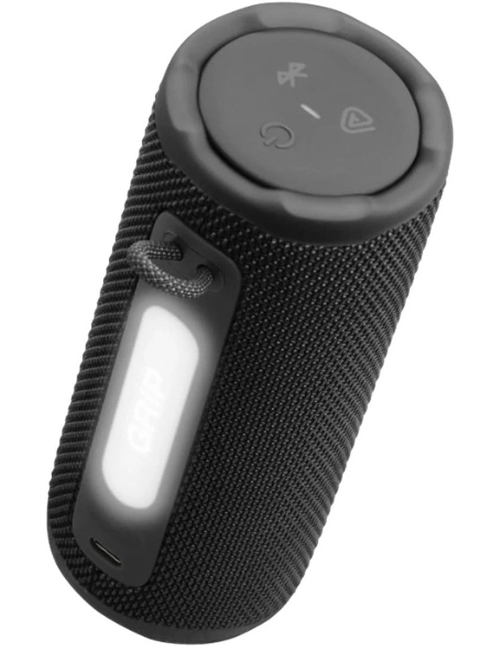 Grip Compact Portable Speaker With Ambient Light in Black image 2