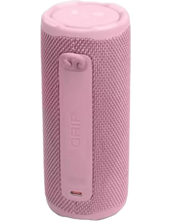 Grip Compact Portable Speaker With Ambient Light in Pink image 2