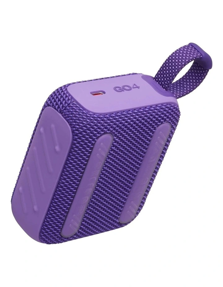 Go 4 Mini Portable Bluetooth Speaker in Purple image 4